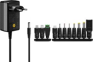 Alimentation Universelle - Tension Réglable de 3V à 12V 27W 2.25A max