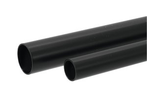 Tube alu noir 35mm long 1.5m
