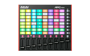 Contrôleur AKAI APC MINI MK2  8x8 pads rétroéclairés RVB LED, 9 faders