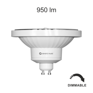 Ampoule LYNK AR111 13W GU10 220V 3000K 45º Dimmable Led beneito Faure