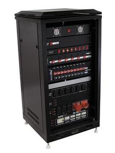 Armoire de RACK 16U acier avec porte