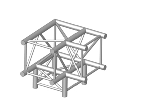 Angle ASD 90 degrès 3 départs ASC4031