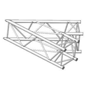 Angle 2D à 45 degres en structure aluminium ASD ASD SZ 290 FC carrée
