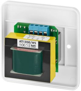 Attenuateur encastré pour sonorisation public adress ligne 100 V