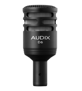 AUDIX D6 - Microphone instrument dynamique cardioïde version noire