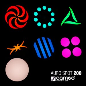 Lyre led Cameo Auro Spot 200 100W