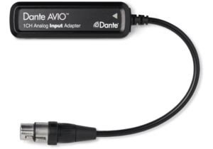 AVIO DANTE adaptateur 1 canal entrée XLR