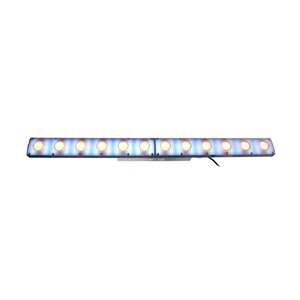 Barre led Power lighting 12X3W crystal gold 12 led W + 54 led SMD RGB