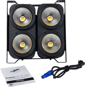BLINDER400 CW-WWA Algam Lighting – Blinder COB 4x 100W blanc froid / chaud / ambre