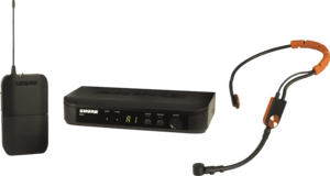 BLX14E-SM31-M17  Shure - Micro sans fil Shure base BLX + récepteur + Serre-tête SM31 fitness Bande M17