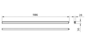 BN021C LED20S/840 L1200 Philips reglette led T5 120cm 2100 lumens 840