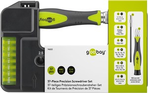 Coffret de tournevis de précision – Set 37 pièces compact et ergonomique