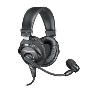 BPHS1 Audio Technica Combiné casque et micro pour streaming Connecteur XLR et Jack 6.35 stéréo