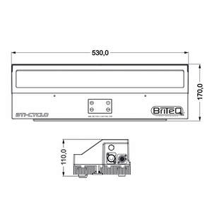 BTI-CYCLO Briteq - Cyclo couleur LED 160W RGBALC IP65