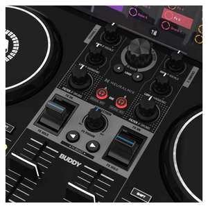 Reloop Buddy Surface de contrôle DJ 2 canaux pour PC, tablette ou smartphone