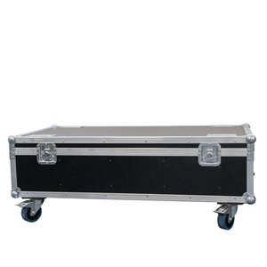 Flight case pour 4x ADJ Encore Burst 200 sur roulettes