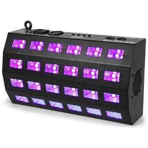 Projecteur UV BeamZ BUV463 stroboscope 24X3W  DMX