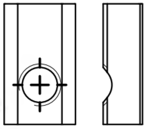 Insert ASD C0014 pour fixation d'accessoires sur praticables filetage M10