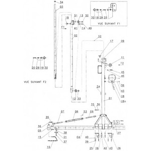 CABLE CAB 565 POUR ALT470 ASD NOMENCLATURE N°32