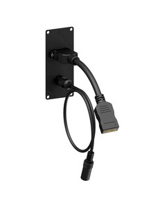 CASY152/B Caymon module avec fiche femelle HDMI & femelle jack 3.5mm