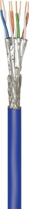 Cable CAT 7A+ bleu VENDU AU MÈTRE