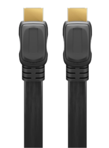 Cable plat HDMI 3m fiche mâle vers fiche mâle