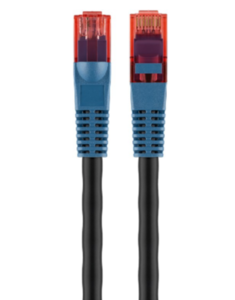 Câble réseau RJ45 CAT 6 noir pour extérieur 40m