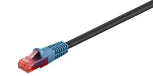 Câble réseau RJ45 CAT 6 noir pour extérieur 60m