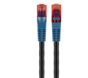 Câble réseau RJ45 CAT 6 noir pour extérieur 60m