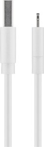 Cable USB Lightning apple pour charge ou synchro Blanc 3M