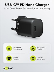 Chargeur USB-C 20W