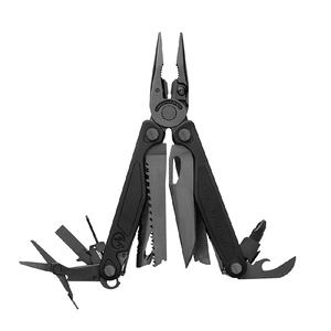 CHARGE + NOIR LEATHERMAN Pince multifonction 17 outils en acier avec étuis