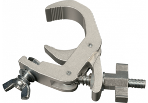 Clamp gris alu CMU 100kG pour tube 50mm adpatable 42 à 60mm