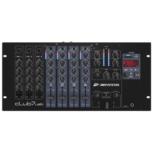 CLUB 7 USB JB Systems Table de mixage avec USB Talkover