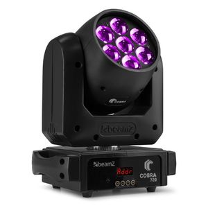 COBRA 720 BeamZ - Lyre Wash 7 led 20W RGBW zoom 8 - 50°