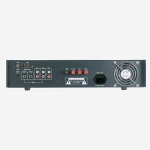 COMBO 130 Audiophony - Ampli public adress ligne 100V 5 entrées + player 130W