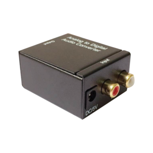 Convertisseur analogique numérique audio studio coaxial ou Toslink adat Spdif