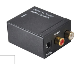 5€01 sur Convertisseur Audio Numérique vers analogique - Convertit un  signal numérique (SPDIF Optique ou Coax) en signal analogique (RCA) -  Connectique Audio / Vidéo - Achat & prix