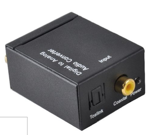 Convertisseur audio numérique analogique power studio CONVER DIGI ANA V1 coax et Toslink adat Spdif