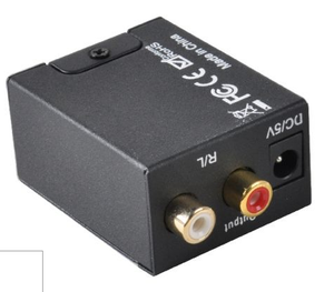 Convertisseur audio numérique analogique power studio CONVER DIGI ANA V1 coax et Toslink adat Spdif