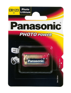 Pille Panasonic CR123A Lithium 3V