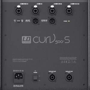 CURV 500 ES LD Systems - Système Line Array Portable 460W