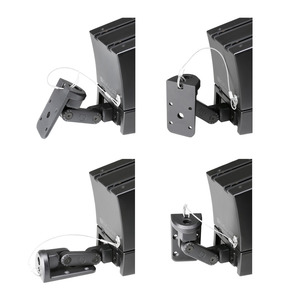 LD Systems CURV 500 WMB - Support de montage mural/plafond pour satellites CURV 500, noir