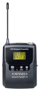 DA UHF Pocket 10 Definitive audio - Body pocket + serre tête pour UHF série DA