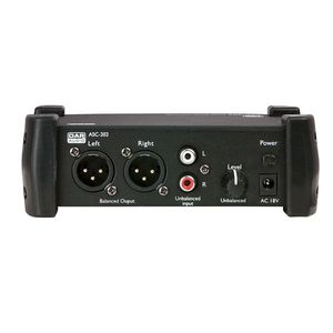 DAP ASC-202 Convertisseur Asymetrique symetrique reversible RCA XLR avec gestion du gain