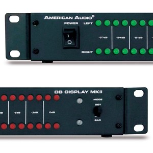 Decibel mètre American Audio DB-Display MKII 2 canaux