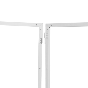 DJ PANEL 120 WH Yourban DJ - Devant de scène 4 panneaux acier blanc avec lycras noir et blanc + housse