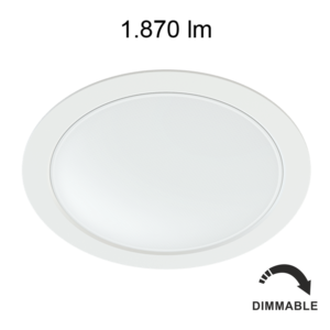 Downlight Led Beneito et faure AIR 22W Dimmable 4000K