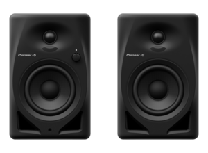 Paire d'enceintes noires 4'' studio 2 x 19W DM-40D Pioneer DJ