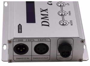 Contrôleur DMX pour ruban de led 230V 3 canaux 2 ampères